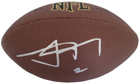 Johnny Manziel Signed Football Proof COA Autographed Texas A&M Aggies Heisman