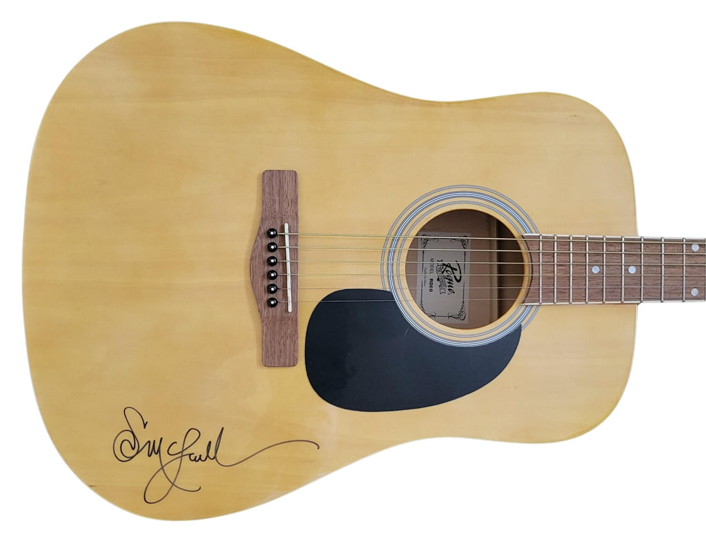 Sarah McLachlan Signed Acoustic Guitar Angel Exact Proof Beckett COA Autographed