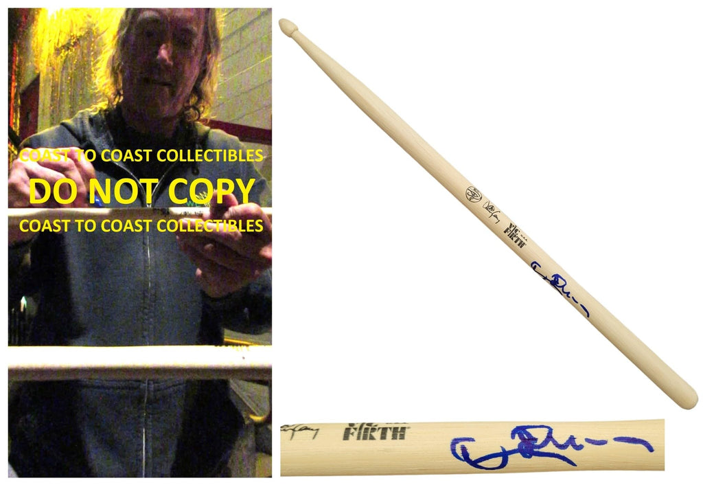 Danny Carey Tool Drummer Signed Vic Firth Signature Drumstick COA Exact Proof Autographed Star