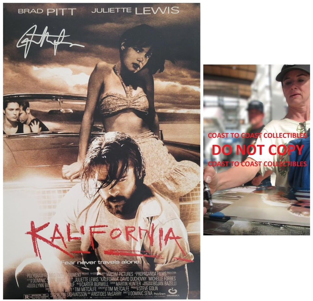 Juliette Lewis Signed 12x18 Photo COA Exact Proof Autographed Kalifornia Star