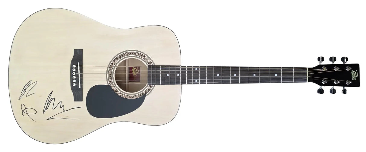 Mumford & Sons Band Signed Full Size Acoustic Guitar COA Exact Proof Autographed