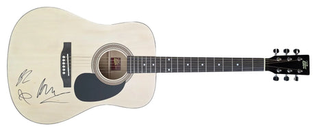 Mumford & Sons Band Signed Full Size Acoustic Guitar COA Exact Proof Autographed