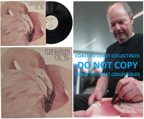 Christopher Cross Signed Another Page Album COA Proof Autographed Vinyl Record