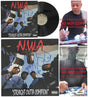 Dr. Dre & Ice Cube Signed NWA Straight Outta Compton Album COA Proof Autographed