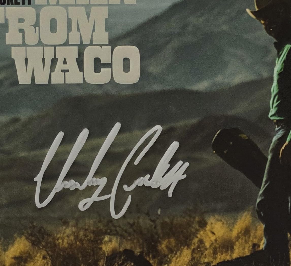 Charley Crockett Signed The Man From Waco Album COA Proof Autographed Vinyl Record