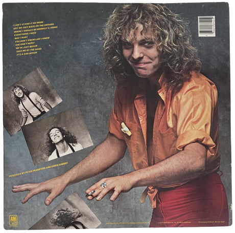 Peter Frampton Signed Where I Should Be Album COA Proof Autographed Vinyl Record
