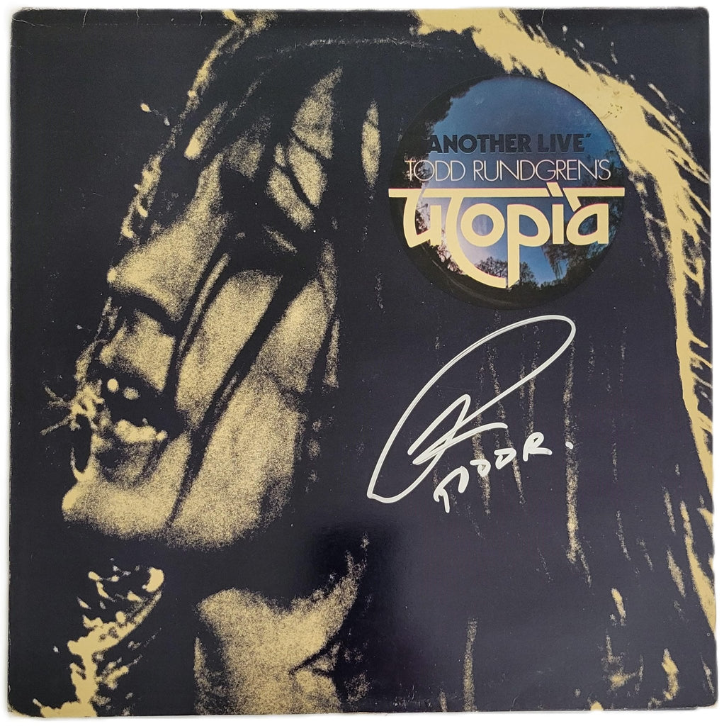 Todd Rundgren Signed Another Live Album COA Proof Autographed Vinyl Record