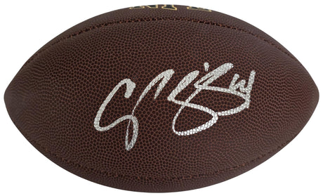 Champ Bailey Signed Football Proof COA Autographed Denver Broncos Washington Georgia Bulldogs