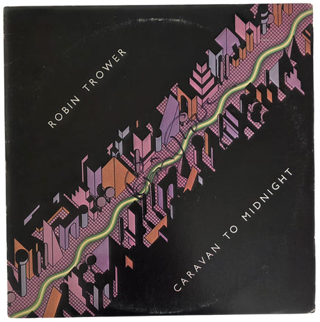 Robin Trower Signed Caravan to Midnight Album COA Proof Autographed Vinyl Record