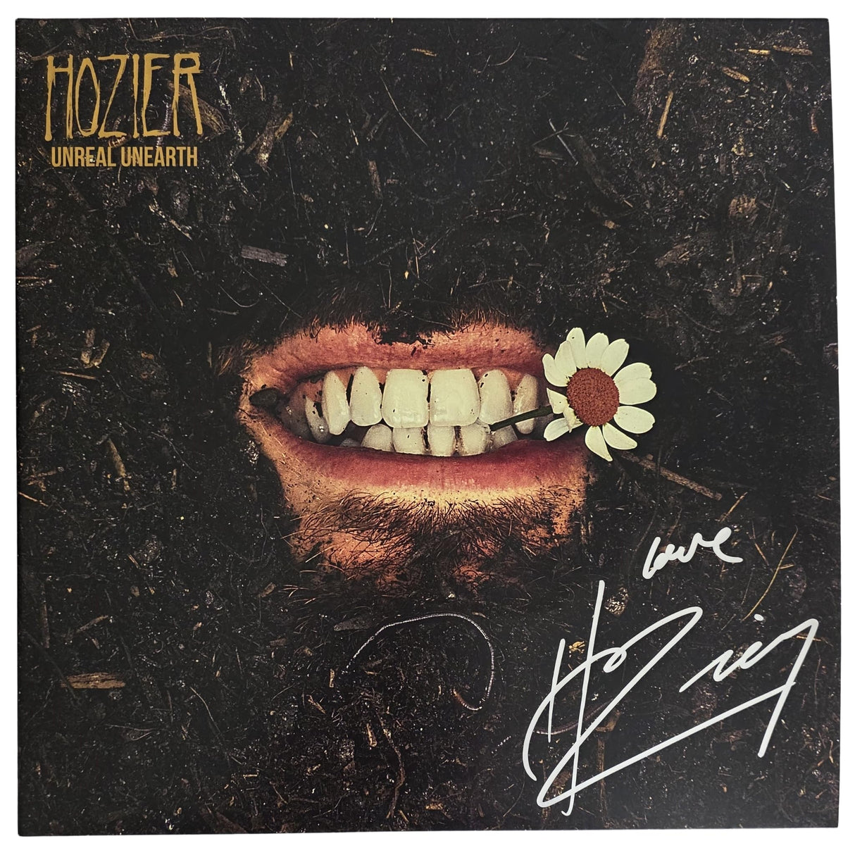 Hozier Signed Unreal Unearth Album COA Exact Proof Andrew Byrne Autographed Vinyl Record