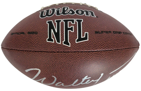 Walter Jones Signed Football COA Proof Seattle Seahawks FSU HOF Autographed