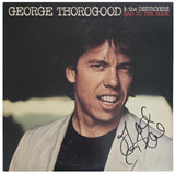 George Thorogood Signed Bad to the Bone Album COA Proof Autographed Vinyl Record