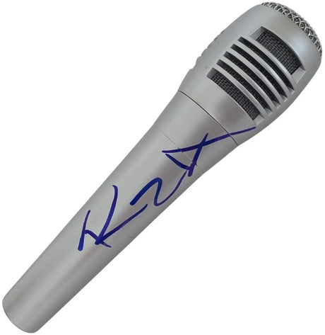 RZA WU Tang Clan Rapper Signed Microphone COA Exact Proof Autographed Mic
