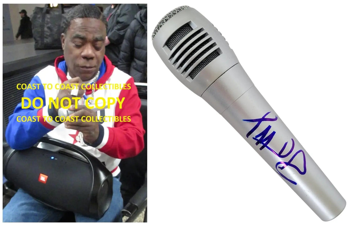 Tracy Morgan Signed Microphone Exact Proof COA Autographed Mic Actor Comedian