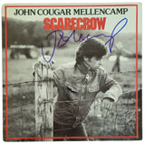 John Cougar Mellencamp Signed Scarecrow Album Vinyl Record Proof Beckett COA