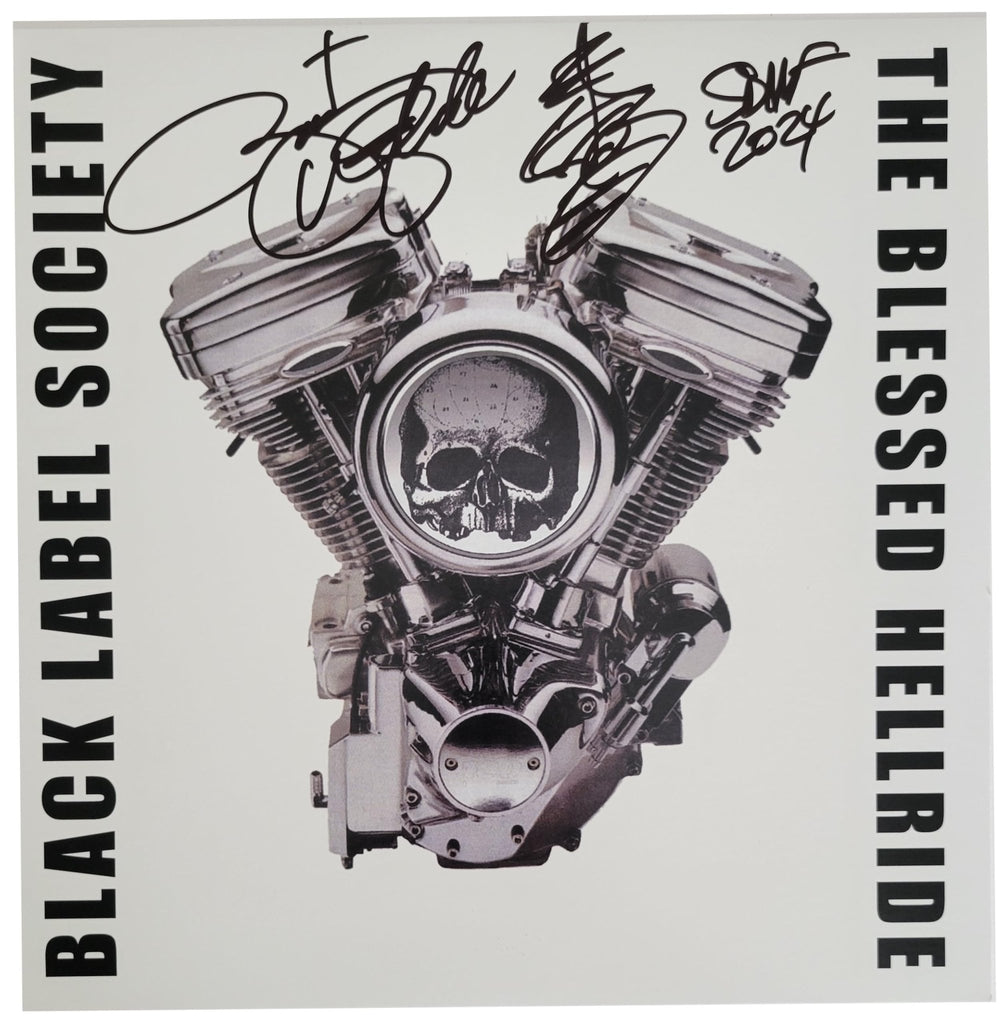 Zakk Wylde Signed The Blessed Hellride Album COA Exact Proof Autographed Vinyl Record