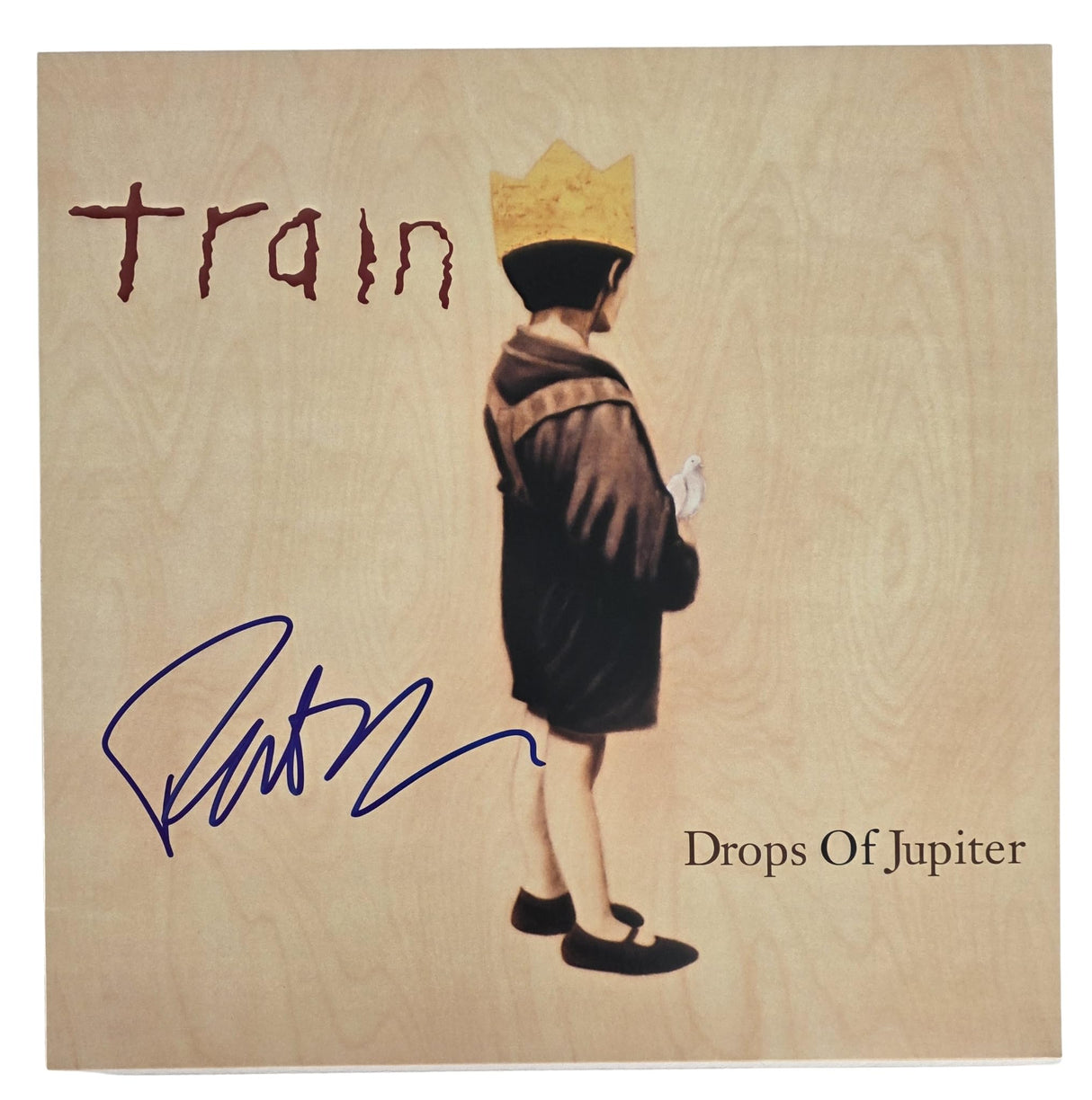 Patrick Monahan Signed Train Drops of Jupiter Album COA Proof Autographed Vinyl Record