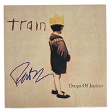 Patrick Monahan Signed Train Drops of Jupiter Album COA Proof Autographed Vinyl Record