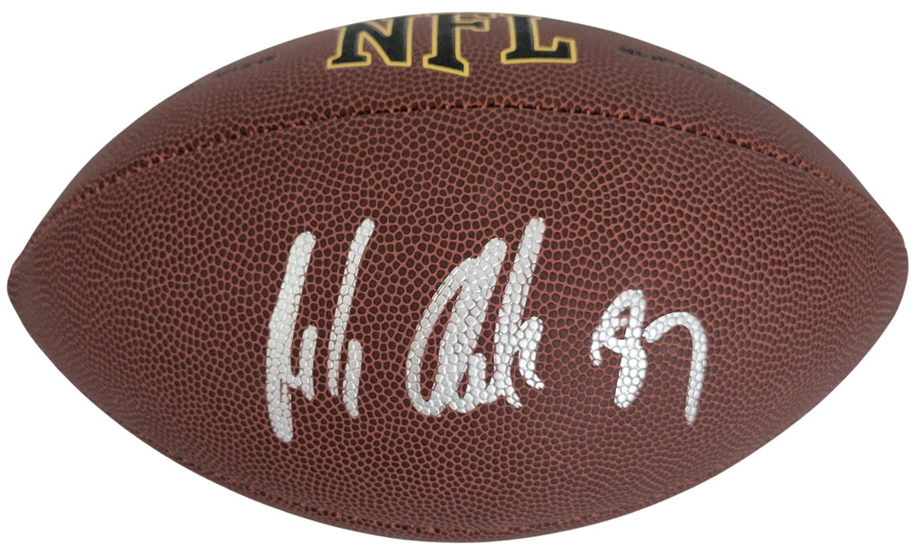 Rob Gronkowski Signed Football Proof COA Autographed New England Patriots Buccaneers