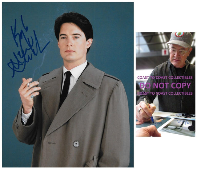 Kyle MacLachlan Signed 8x10 Photo COA Proof Autographed Agent Cooper Twin Peaks STAR,.