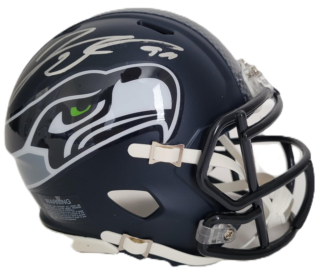 Leonard Williams Signed Seattle Seahawks Mini Football Helmet COA Exact Proof Autographed