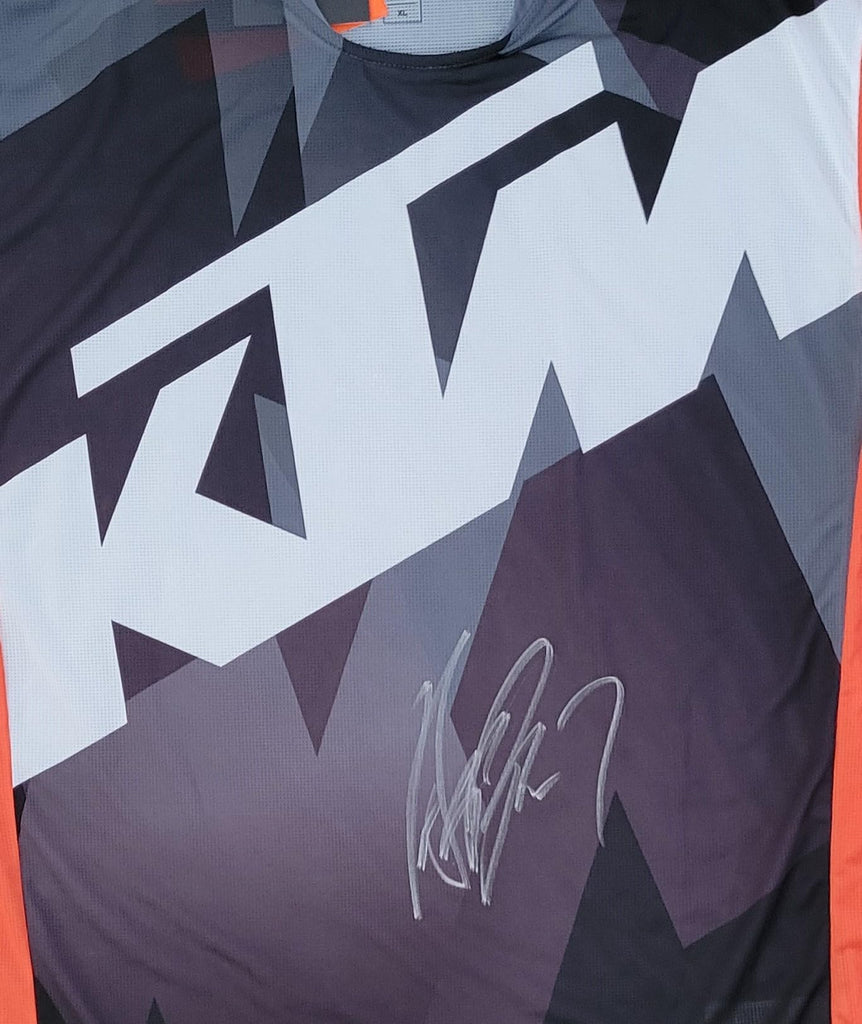 Aaron Plessinger Signed KTM Jersey COA Proof Autographed Supercross Motocross