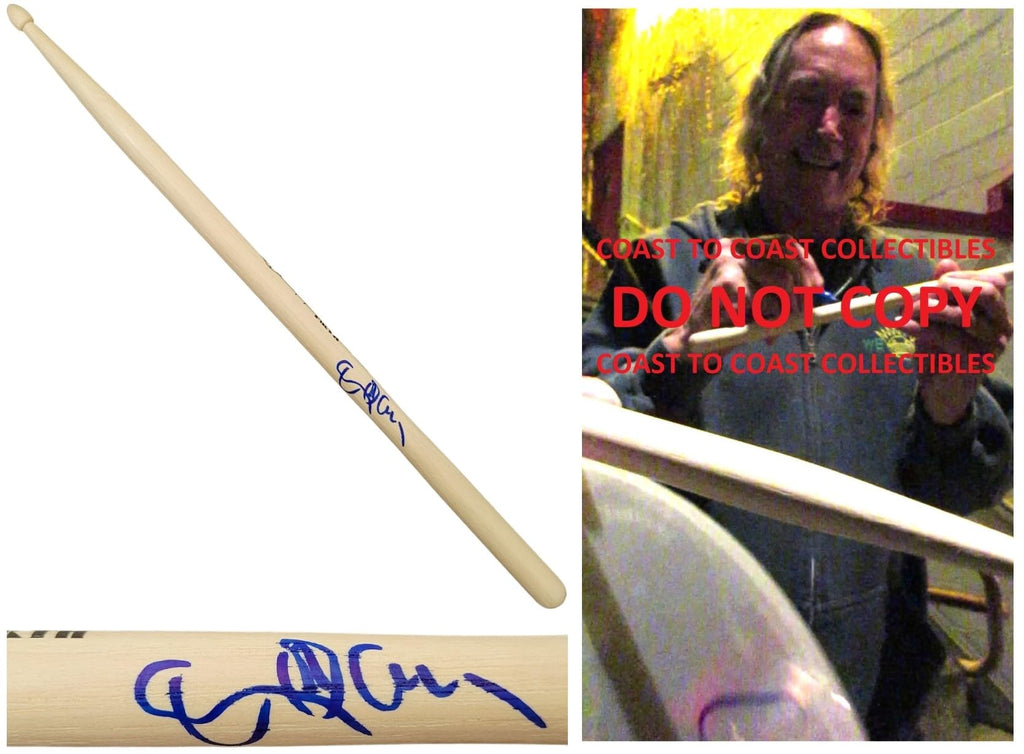 Danny Carey Tool Drummer Signed Vic Firth Drumstick COA Exact Proof Autographed Star