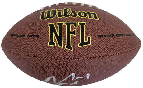 Arik Armstead Signed Football COA Proof Autographed Jaguars 49ers Oregon Ducks