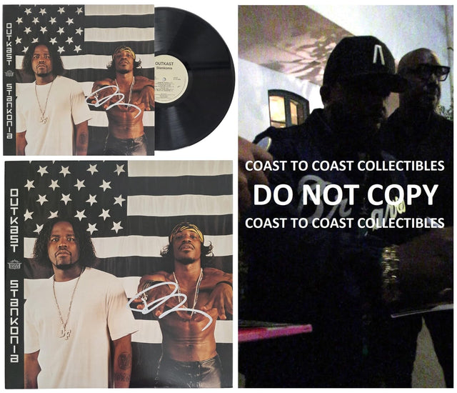 Big Boi Signed OutKast Stankonia Album COA Exact Proof Autographed Vinyl Record