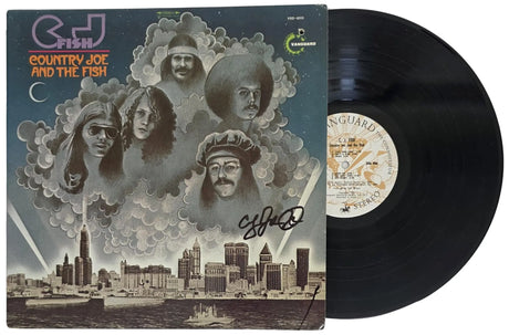 Joe McDonald Signed Country Joe And the Fish Album COA Proof Autographed Vinyl Record