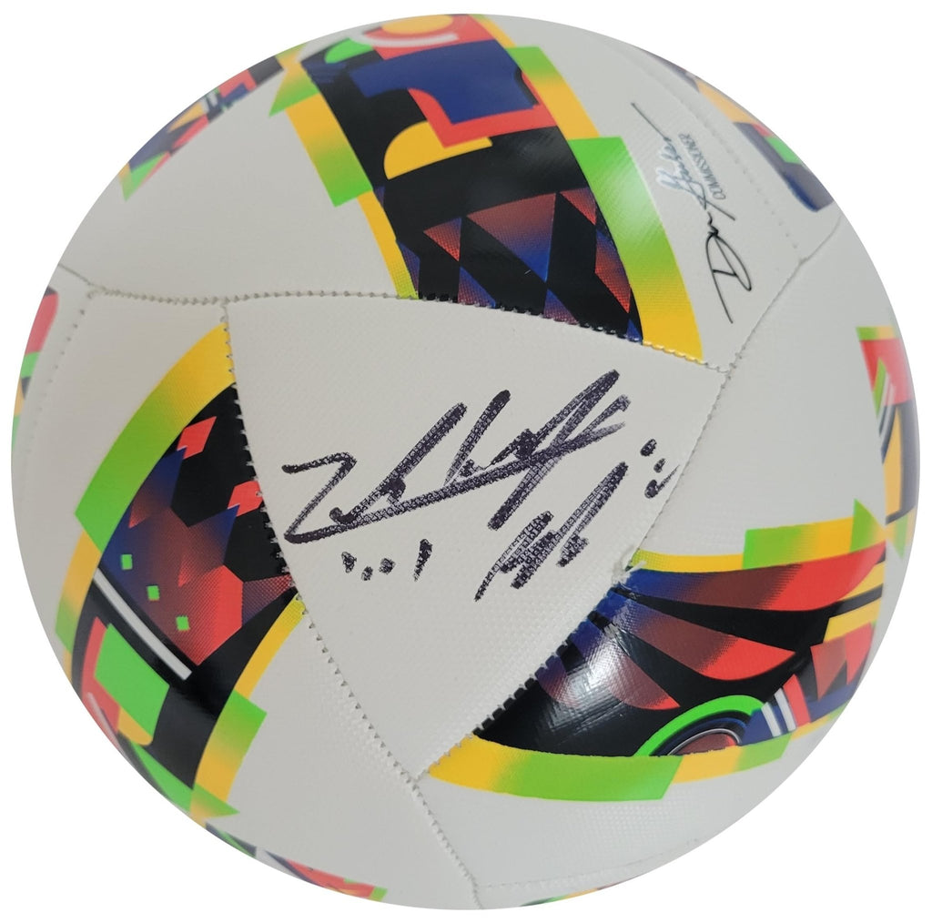 Pedro De La Vega Signed Soccer Ball Proof COA Autographed Seattle Sounders FC.