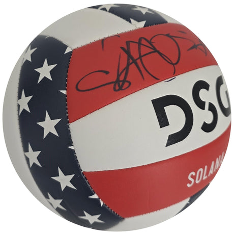 Kerri Walsh Jennings Signed USA Beach Volleyball Proof Autographed Olympic Gold. GOAT