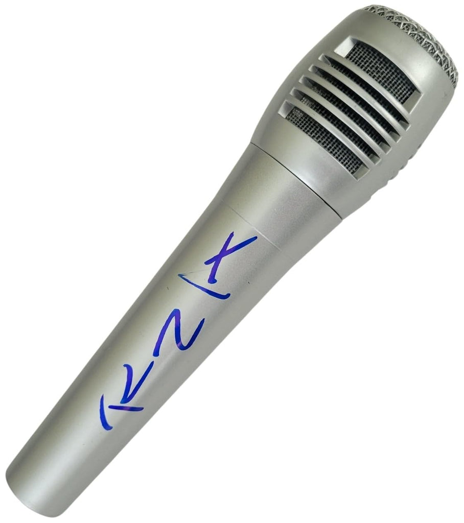 RZA WU Tang Clan Rapper Signed Microphone COA Exact Proof Autographed Mic