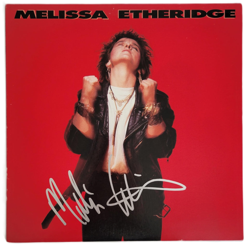 Melissa Etheridge Signed Self - Titled Album COA Proof Autographed Vinyl Record Star