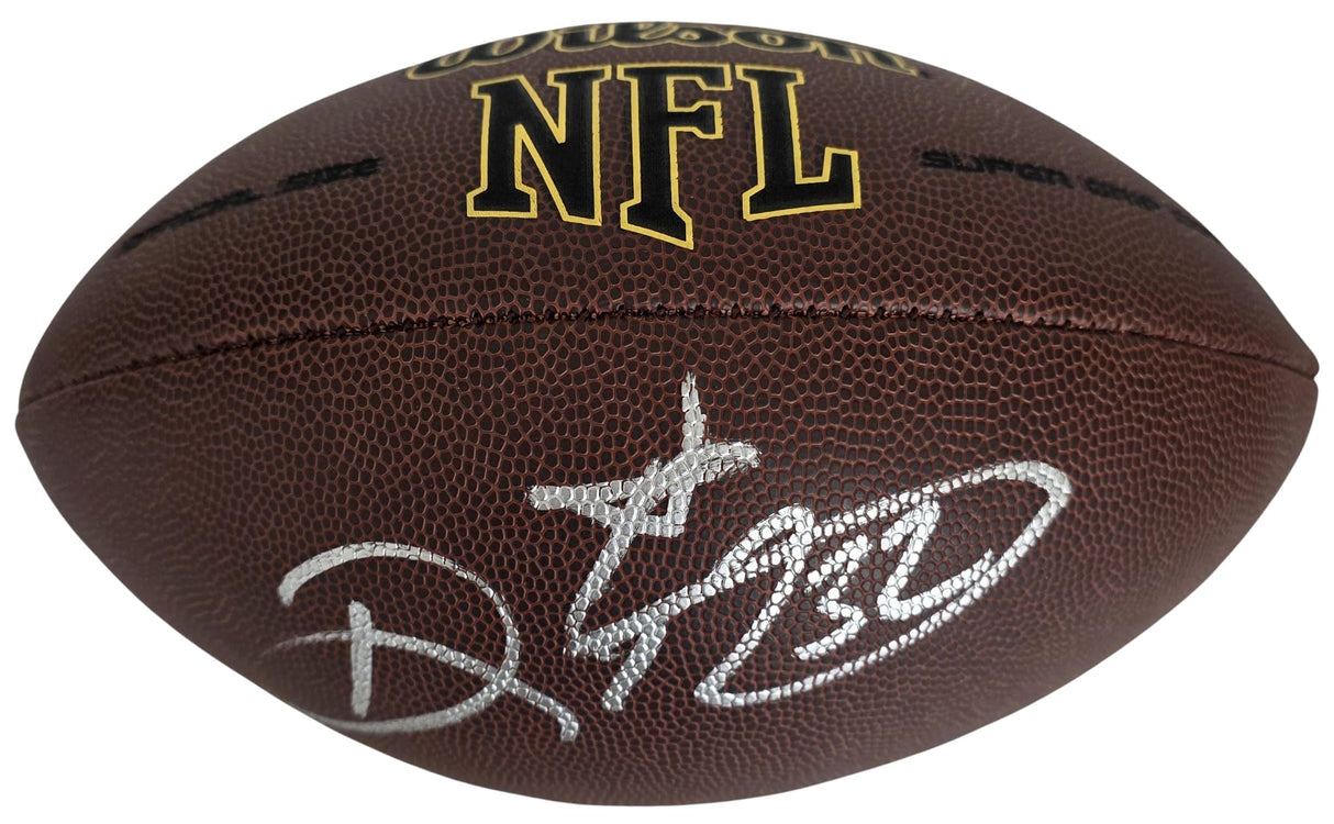 Ricky Watters Signed Football Proof COA Beckett 49ers Seahawks Eagles Notre Dame