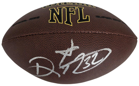 Ricky Watters Signed Football Proof COA Beckett 49ers Seahawks Eagles Notre Dame