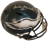 Jordan Mailata Signed Eagles Full Size Helmet COA Proof Autographed