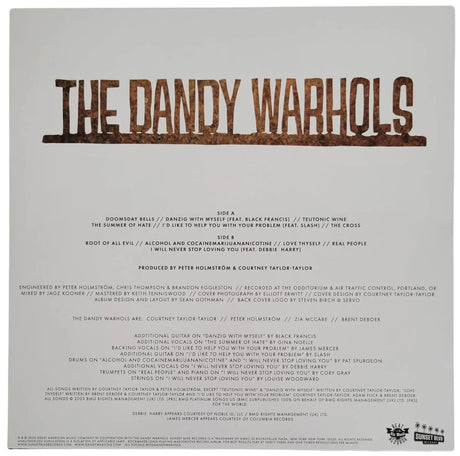 The Dandy Warhols Signed Rockmaker Album Exact Proof COA Autographed Vinyl Record