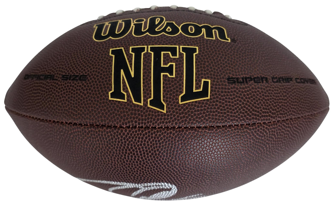 Odell Beckham Jr Signed Football COA Proof Autographed New York Giants LSU Tiger