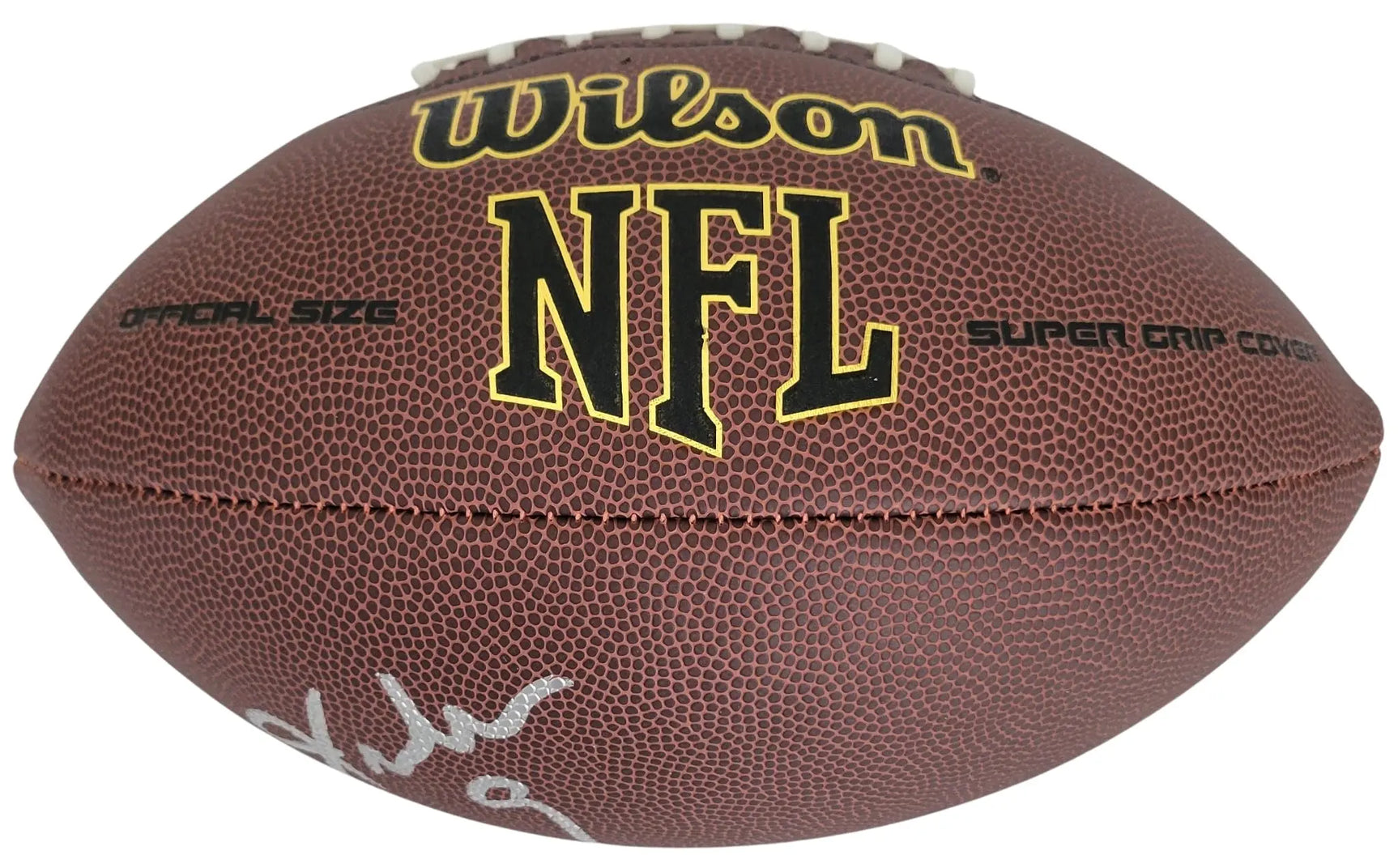 Jim McMahon Signed Football Proof Chicago Bears Philadelphia Eagles Autographed