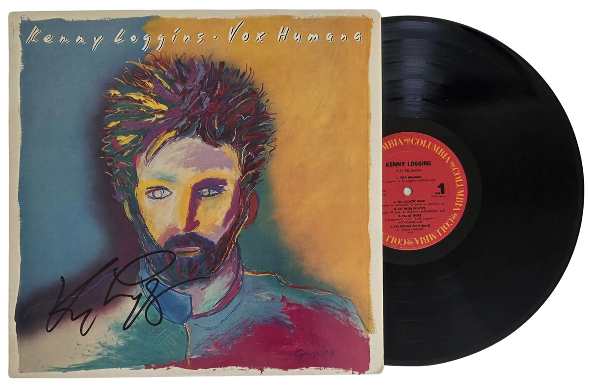 Kenny Loggins Signed Vox Humana Album COA Exact Proof Autographed Vinyl Record