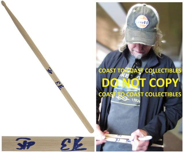 Eric Kretz Signed Drumstick COA Proof Autographed STP Stone Temples Pilots Drummer..