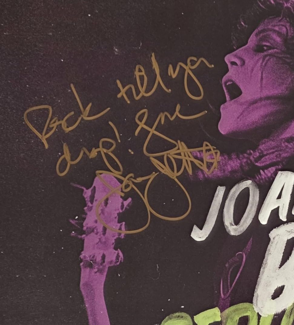 Joan Jett Signed Bad Reputation Album COA Exact Proof Autographed Vinyl Record
