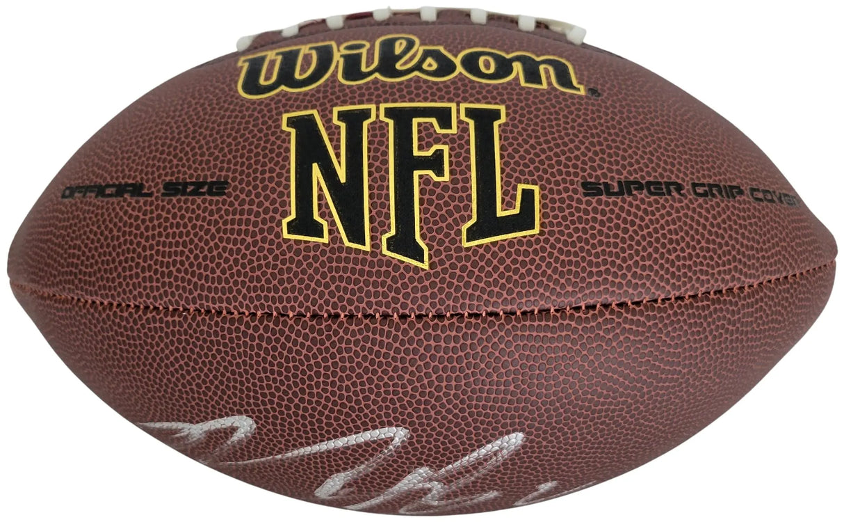 Marquise Brown Signed Football Proof COA Autographed KC Chiefs Cardinals Ravens