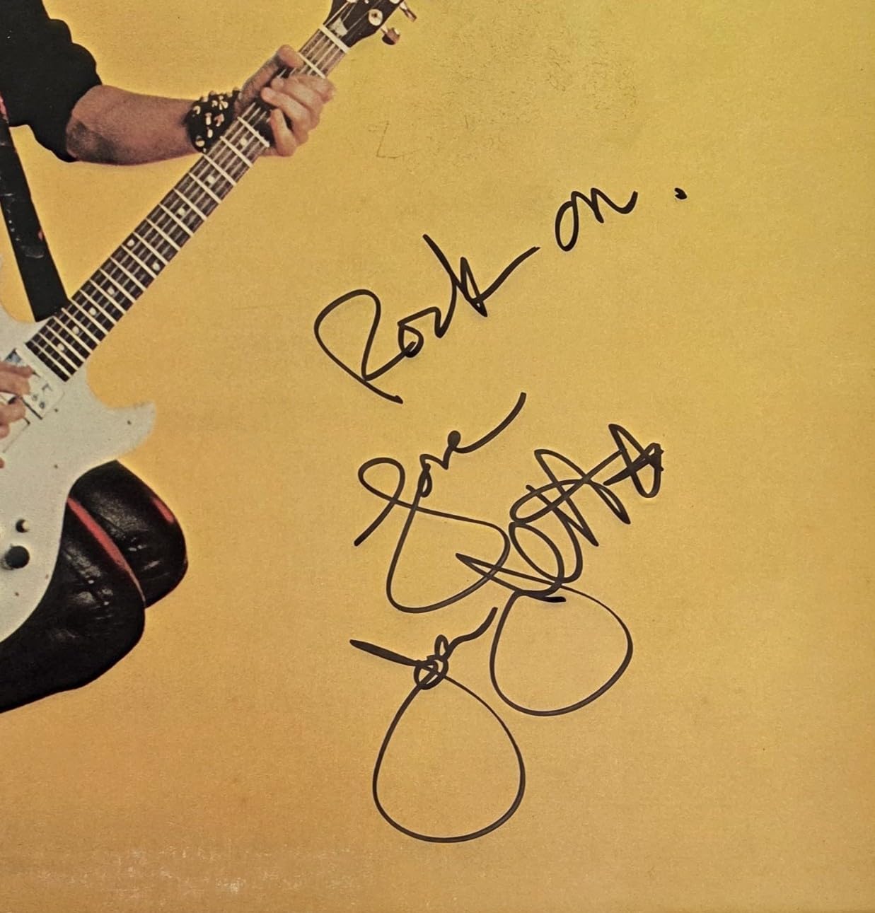Joan Jett Signed Jett & The Blackhearts Album COA Exact Proof Autographed Vinyl Record