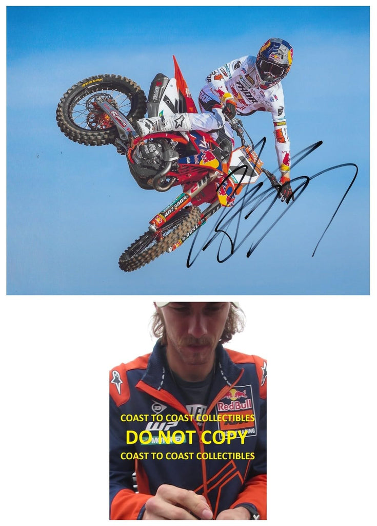 Aaron Plessinger Signed 8x10 Photo COA Proof Autographed Supercross Motocross.,