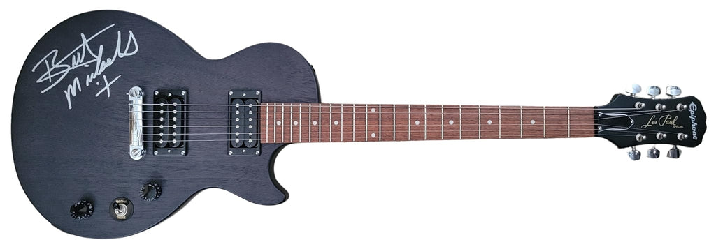 Bret Michaels Poison Signed Les Paul Electric Guitar COA Proof Autographed