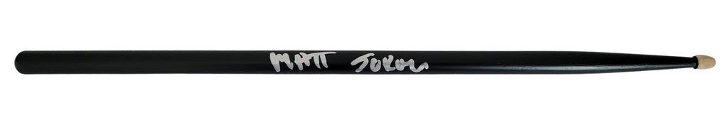 Matt Sorum Signed Drumstick COA Proof Guns N Roses Drummer G.N.R Velvet Revolver Autographed