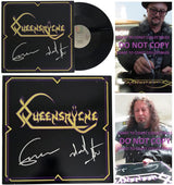 Geoff Tate Signed Queensryche Album COA Proof Autographed Vinyl Record Michael Wilton