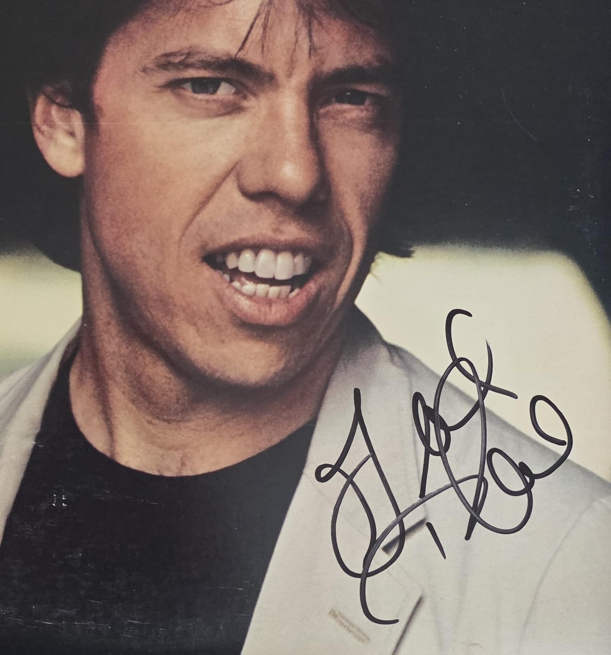 George Thorogood Signed Bad to the Bone Album COA Proof Autographed Vinyl Record